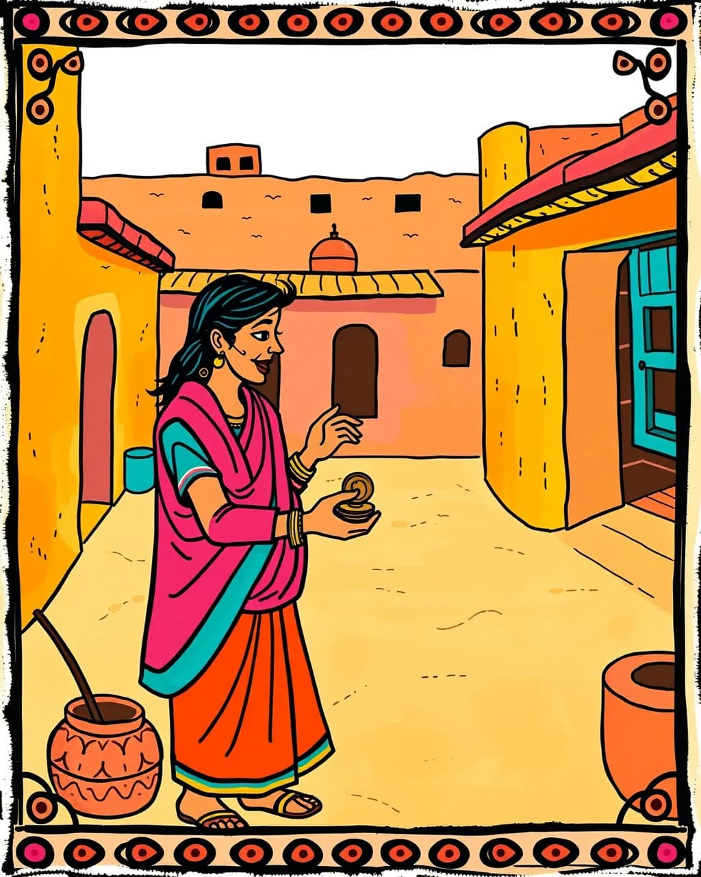 Marwari Word of the Day: अडाणै