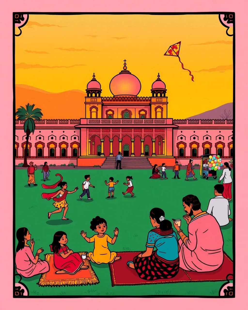 Albert Hall ki Raunak: Sukoon aur Lighten