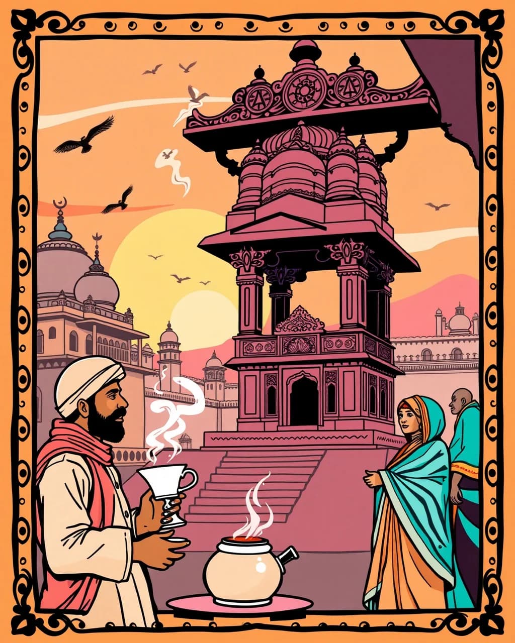 Jaipur Ki Subah: Ghantiyon Aur Garma Garam Chai