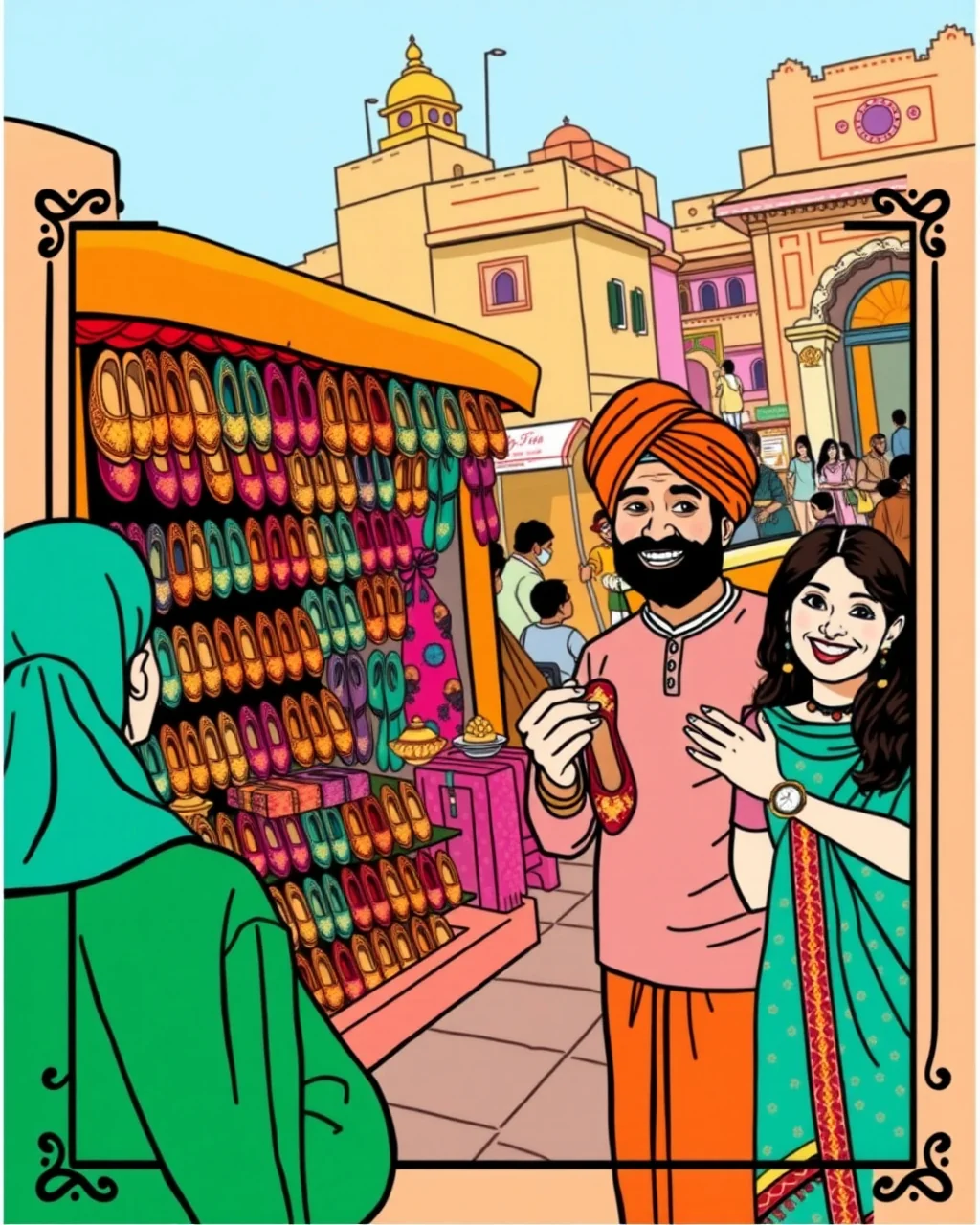 Bapu Bazaar: Juttis, Textiles, aur Jaipur Vibes!