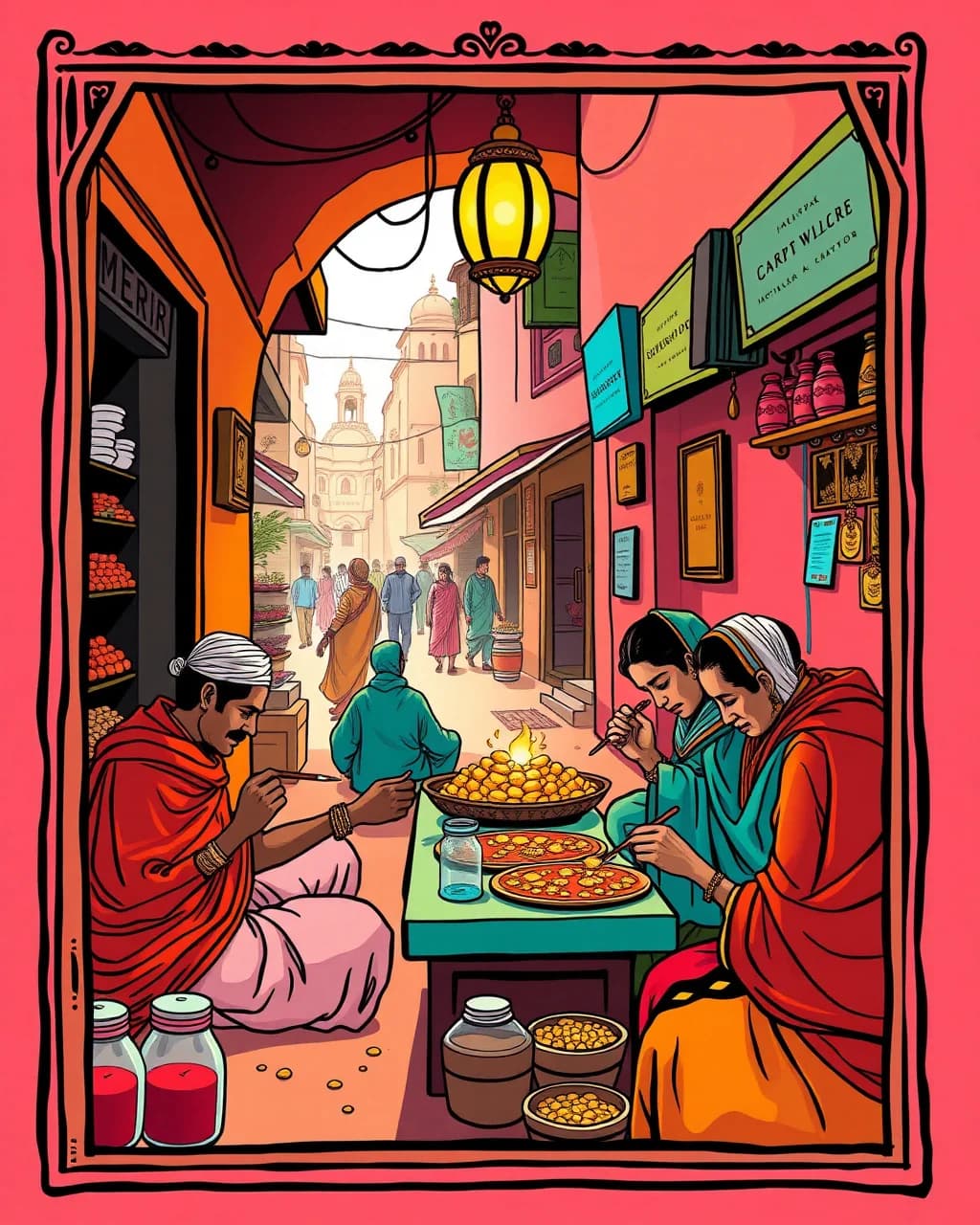Johari Bazaar ki meenakari ka jaadu