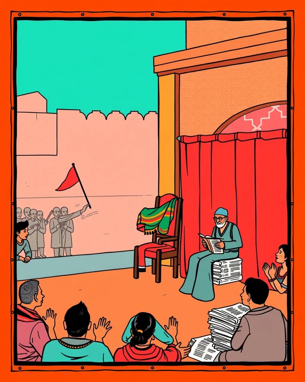 Kathputli ke dhaage, Jaipur ki taali