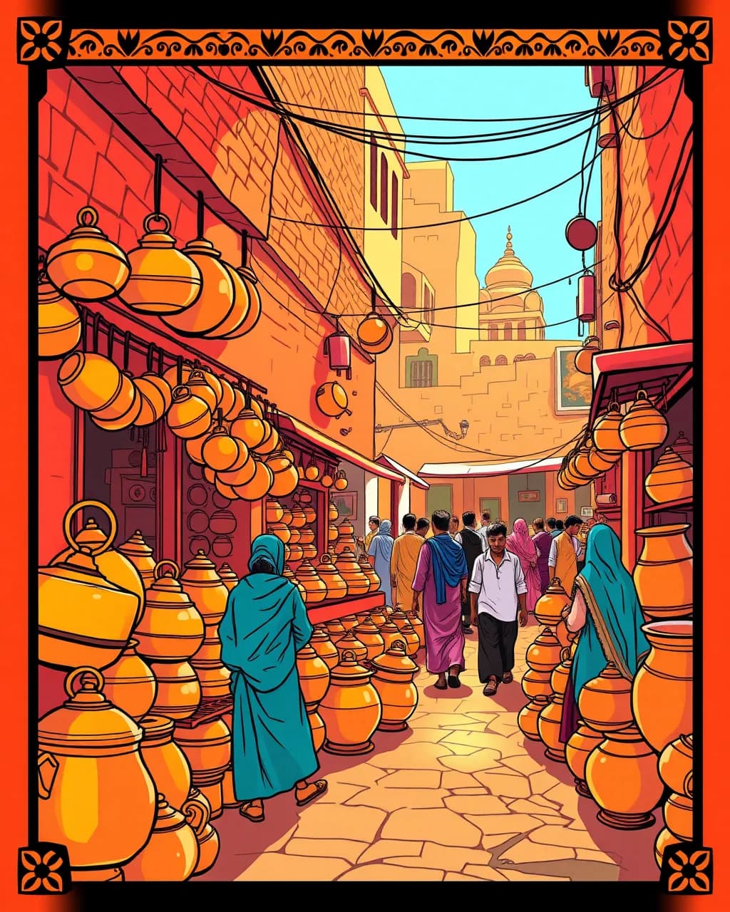 Pachkuiyan Bazaar: kadhai se kalai tak