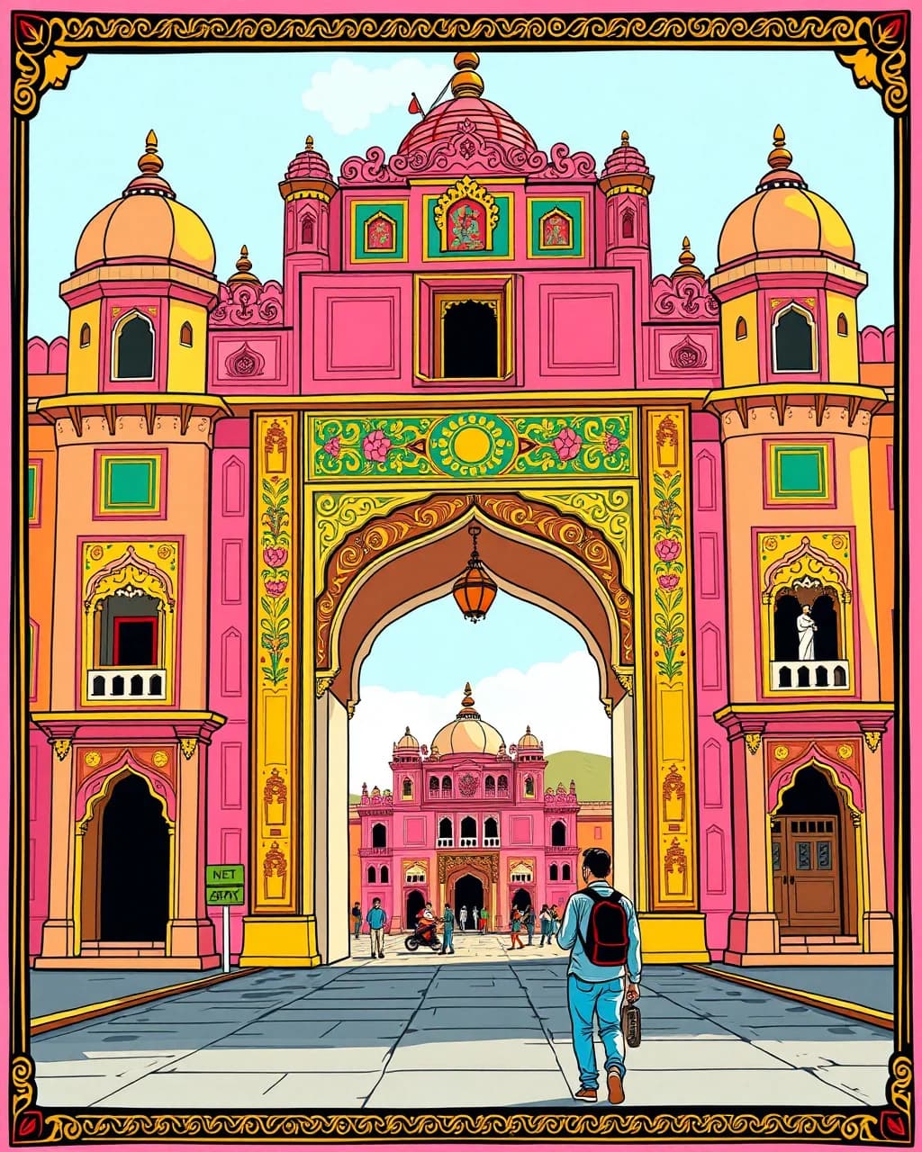 Patrika Gate: rangon ka Jaipur entry point