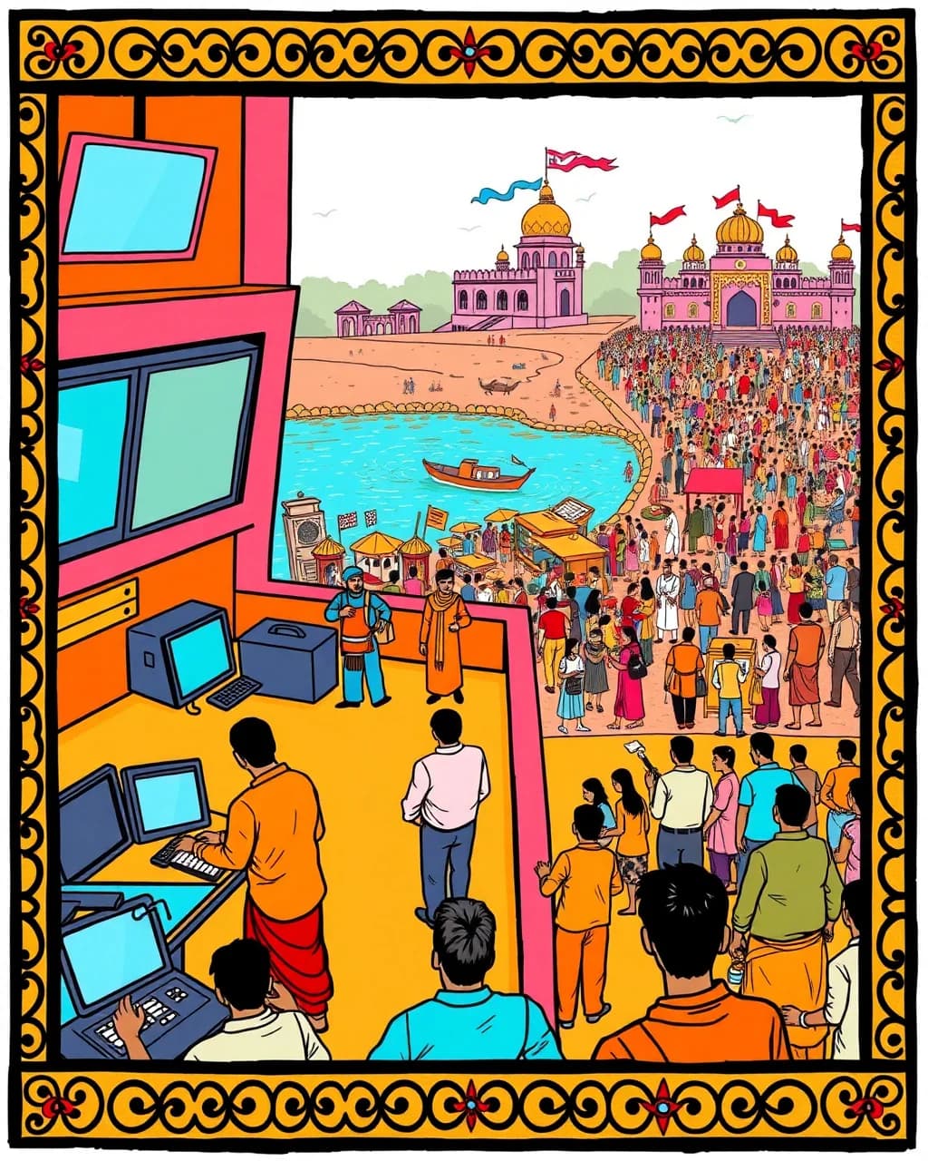 Mahakumbh ka digital model Jaipur mein chamka
