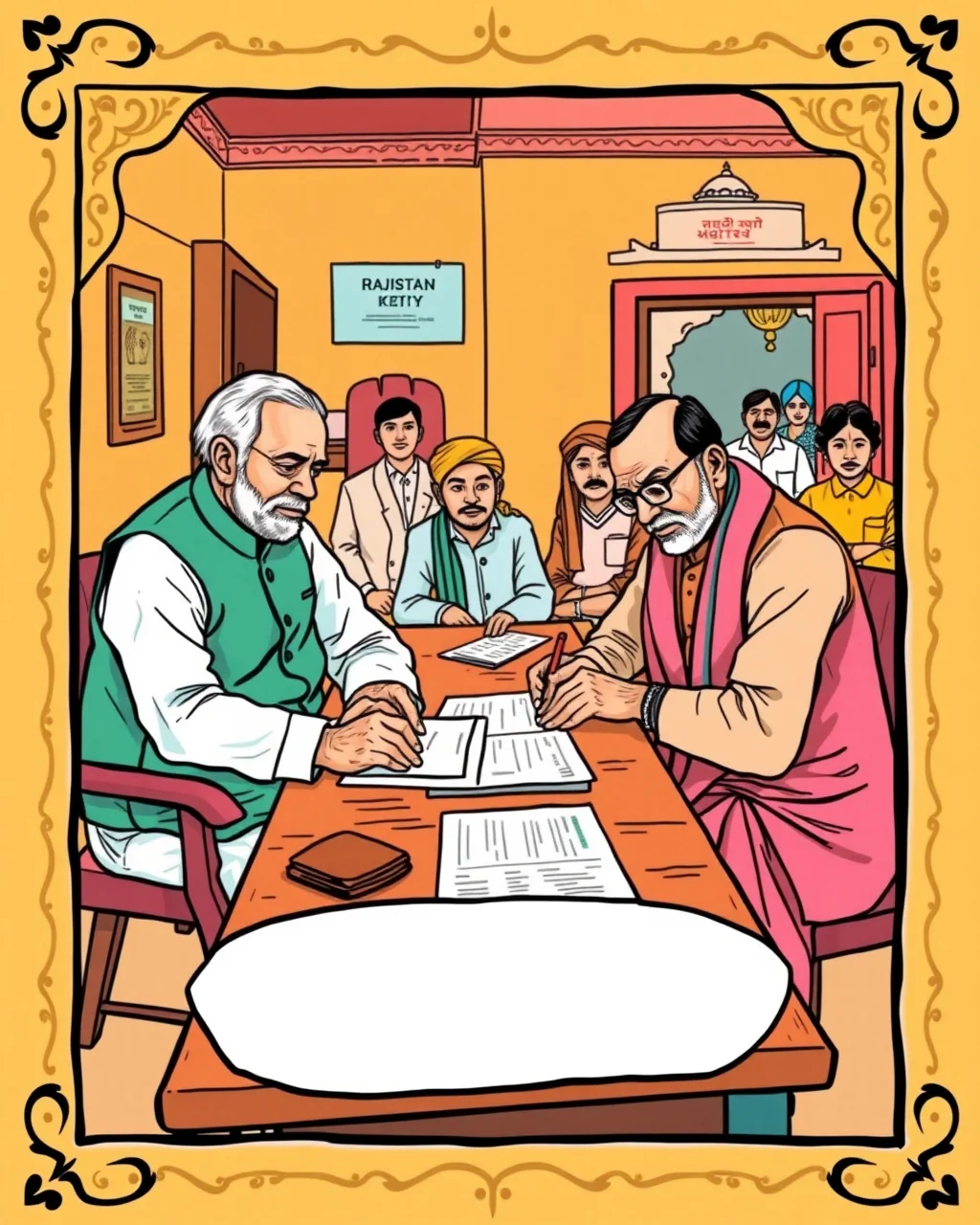 Rajya Sabha file karte hi siyaasat mein naya rang