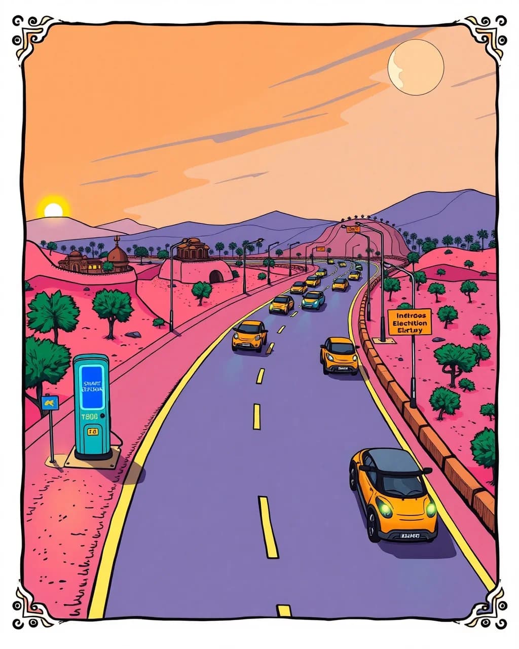 Highway par EV ka naya scene set
