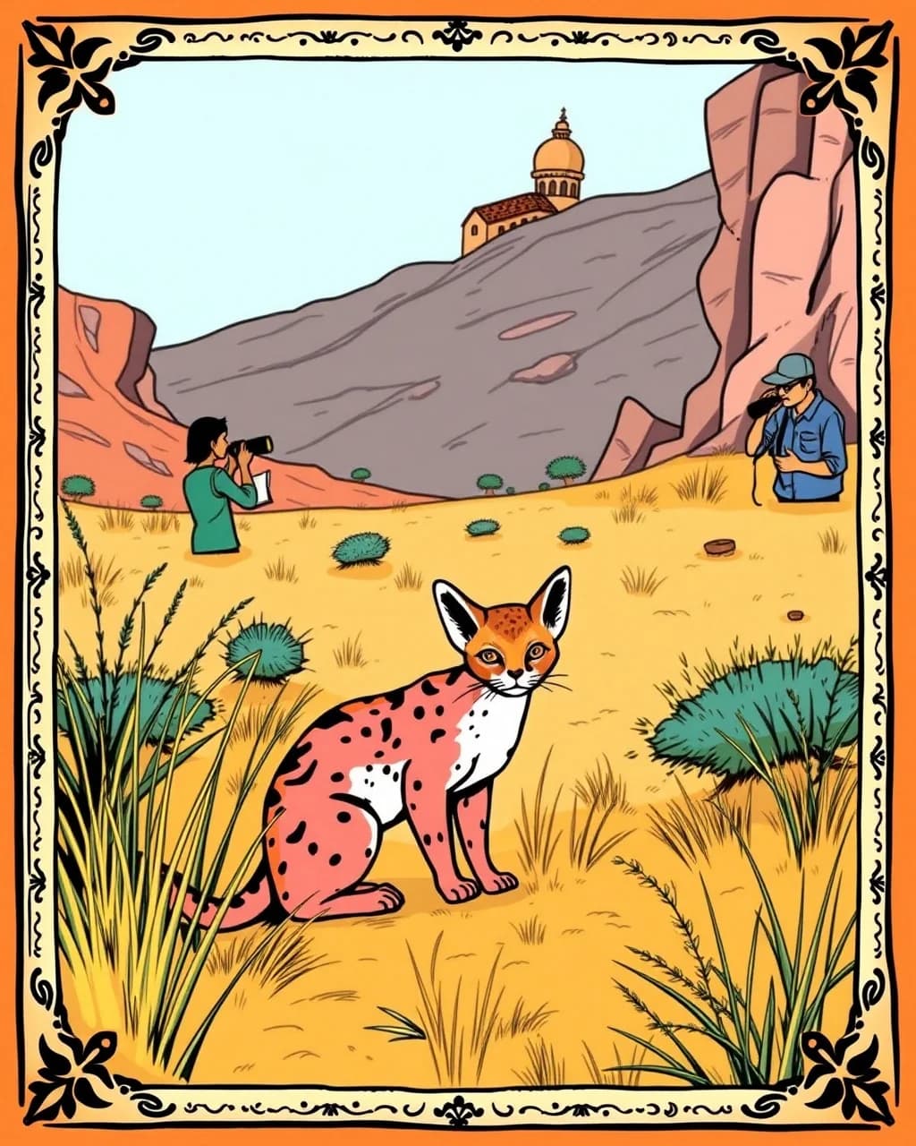 Caracal ko samajhne ki nayi koshish Rajasthan mein