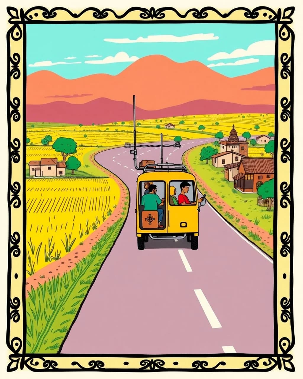 Punjab mein mobile signal ka test, nateeja strong