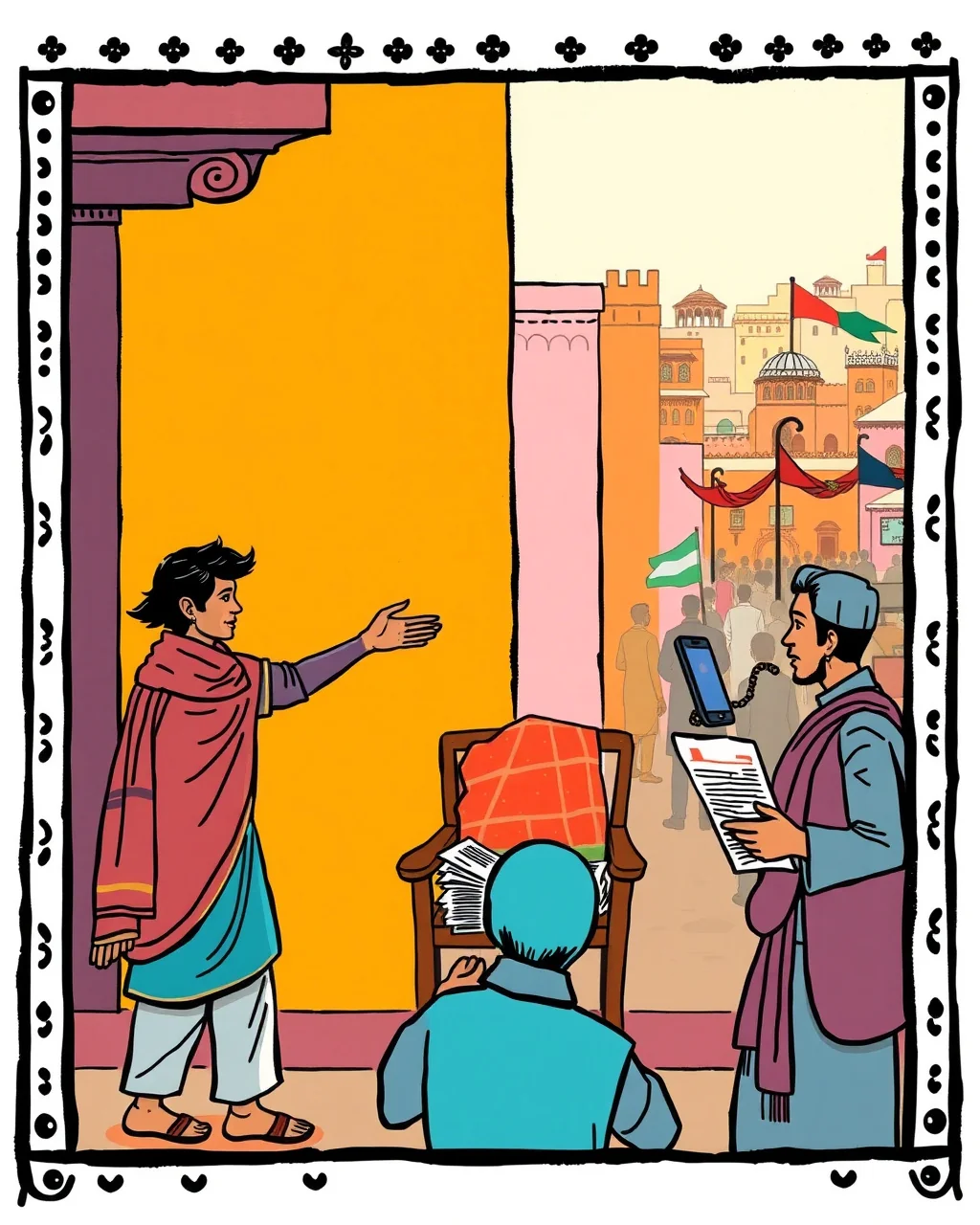 Lift di, mobile ka aarop — video ne chhedi bahas