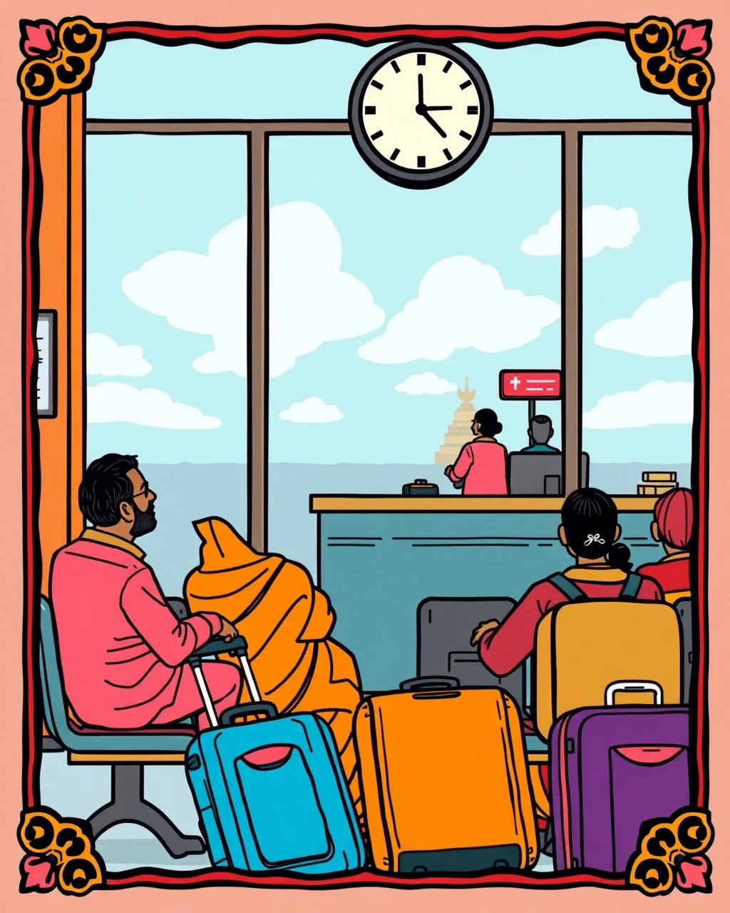 Bengaluru se Jaipur wali udaan 10 ghante late, weather ne khich di baat