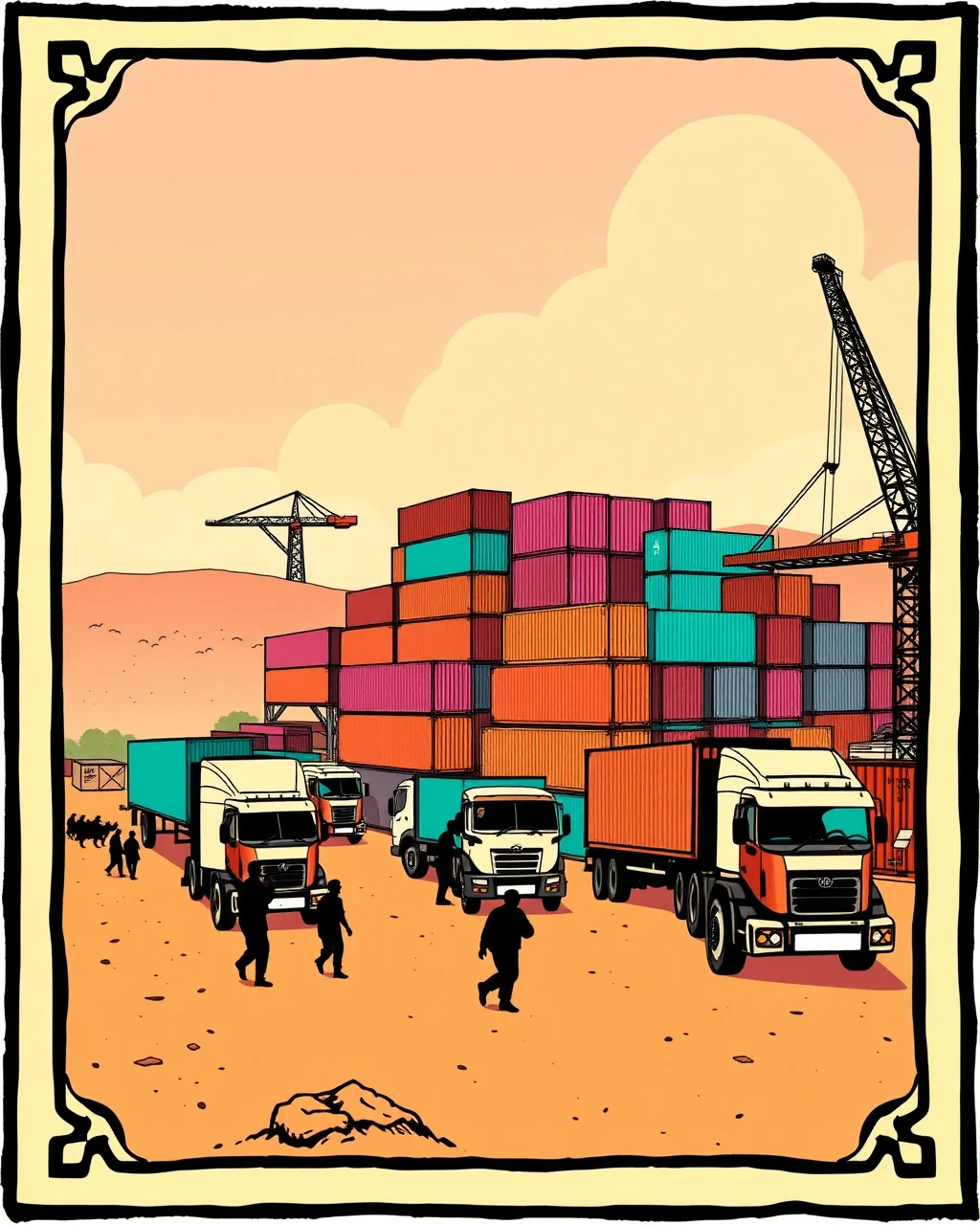 Hirnoda ke paas 300-crore ka dry port khula