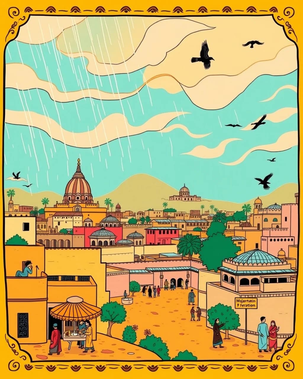Rajasthan mein baarish ka mood phir badla
