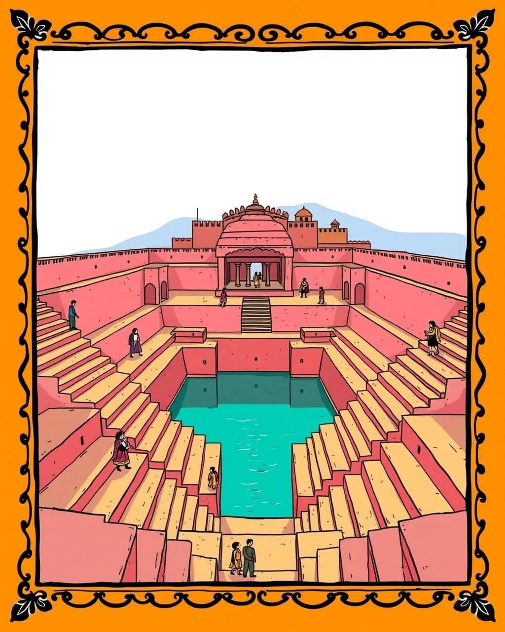 Panna Meena ka Kund: Stepwell ka geometry trap