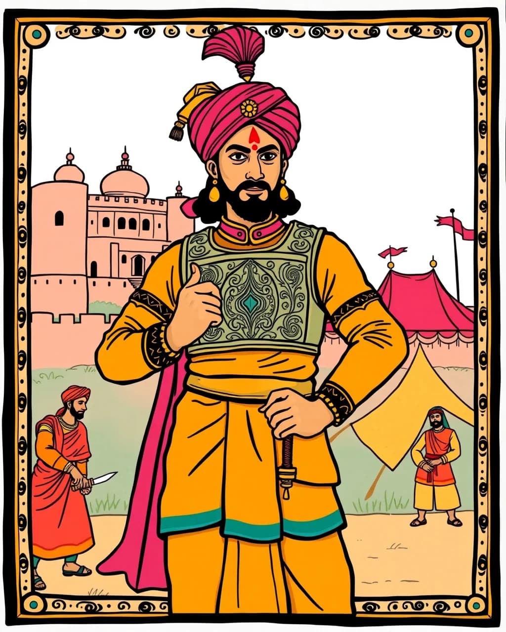 Amer Ka Raja, Akbar Ka Sipahi!